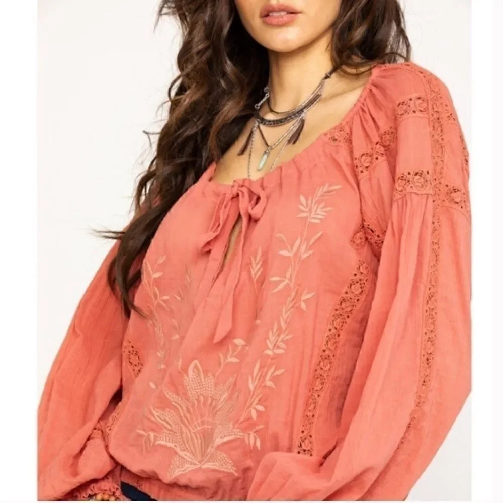 - Free People Maria Maria Blouse Size XS NWT - Picture 5 of 7
